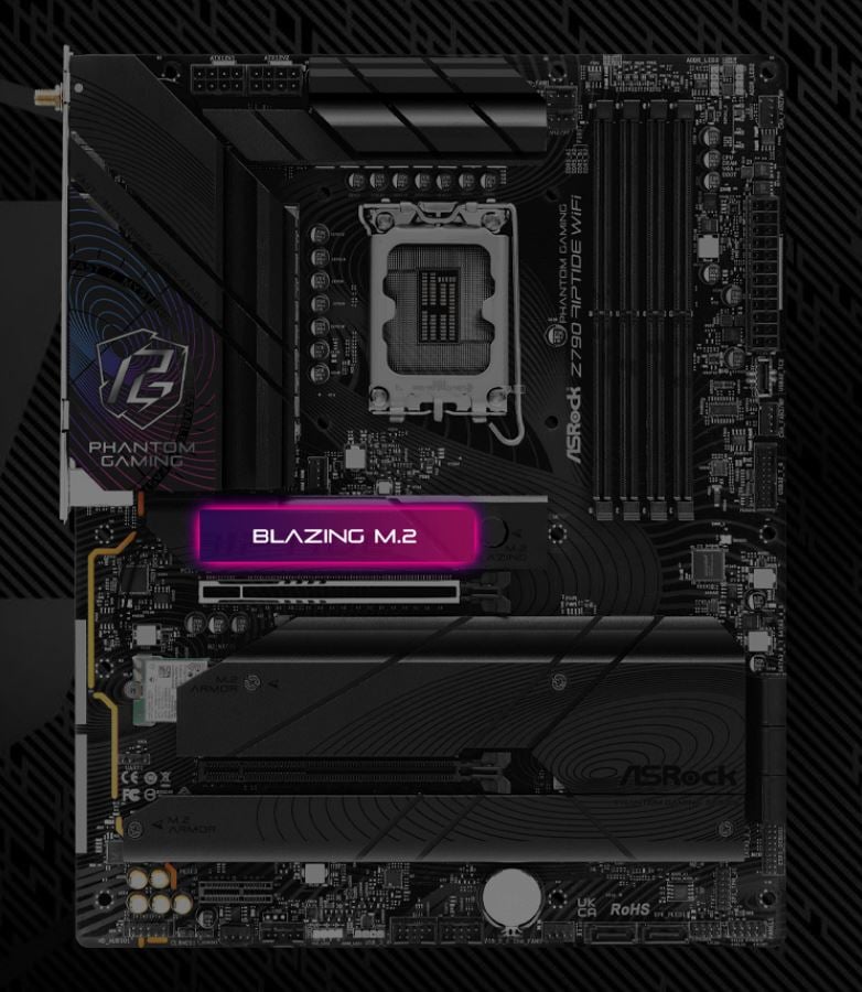 ASRock PHANTOM GAMING Z790 Riptide WiFi Motherboard